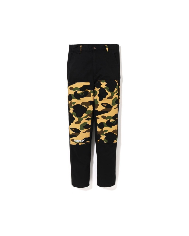 Pantalons Bape 1st Painter Jr Noir Enfant | HYS-89816051